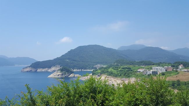 博物館のちょうど裏辺りに位置する高台からの絶景