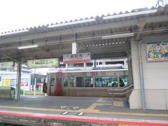 14:15　五日市駅に着きました。（宮島口駅から12分）

広島駅に近づくにつれ駅前は住宅地から商業地域に変わり始めました。