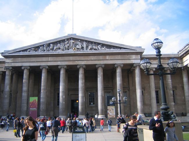 3日目はロンドン市内観光へ。大英博物館は何せ規模が大きいので興味のあるエリアを中心に見て回りました。