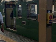 山陰本線　福知山&#12316;豊岡間で乗った電車
深い緑色