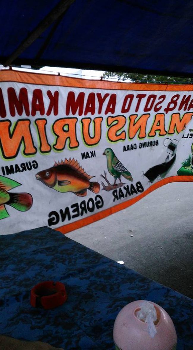 すっかりはまっているナマズ揚げ(笑)屋台。<br />ハトも（んげっ）海の魚もイカもできます。