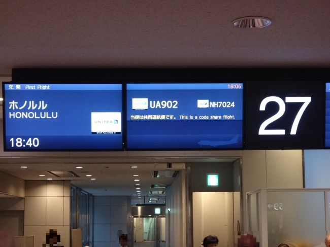 ユナイテッド航空ビジネスクラスで行くハワイ♪ ザ・リッツ