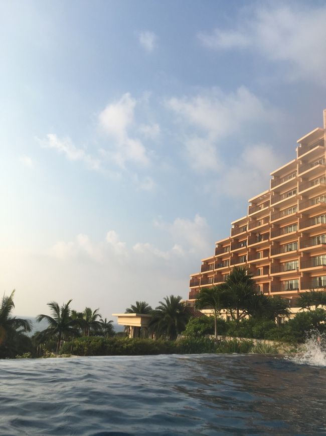 ようやくプールタイム！