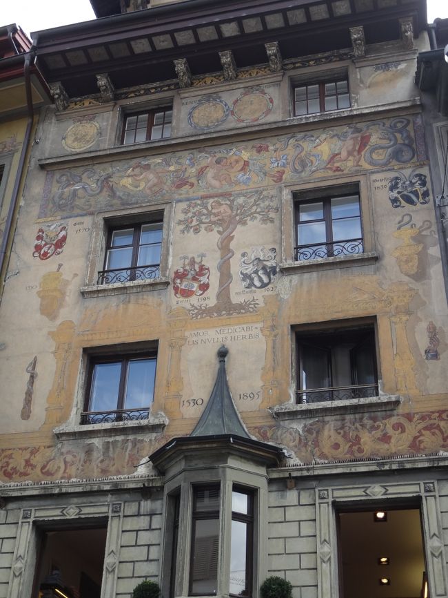 この壁面の絵もきれい。