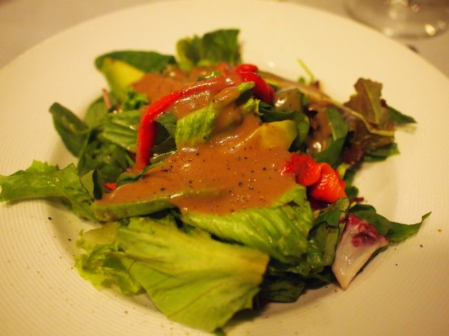 「バルサミコ・ドレッシングのグリル・サラダ」