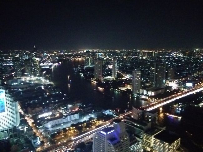 バンコクの夜景！と渋滞（笑）