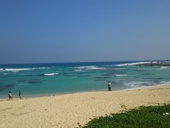 ばしゃ山村をちょっと超えたあたりからBeachに降りて、右へ右へと歩いて行きましょう。