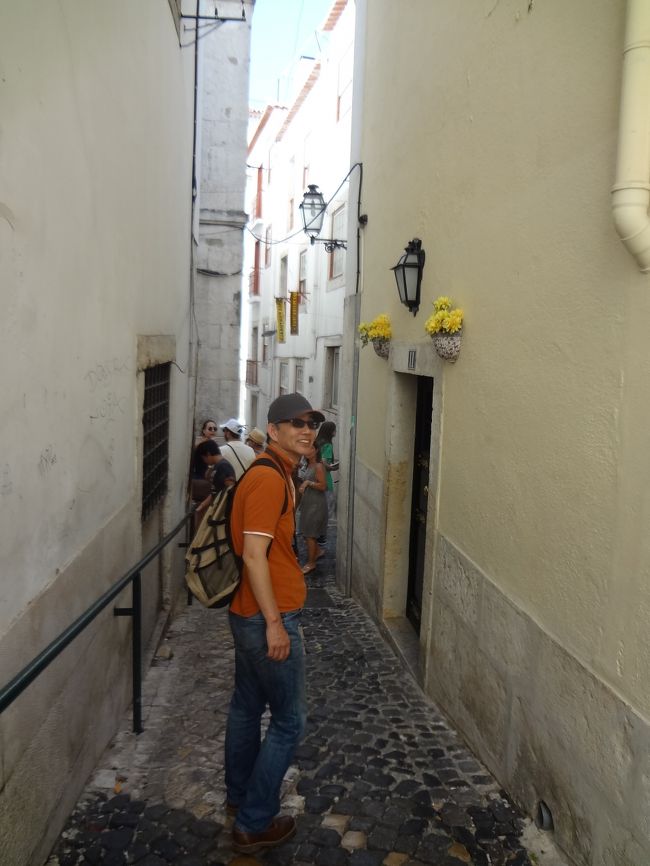 こういう小道を進むのが結構楽しい。