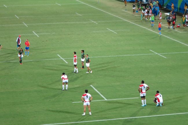 あいにく日本は3位決定戦で負けてしまう。<br />7人制ラグビーを始めてみたが、試合展開が早くおもしろかった。<br />