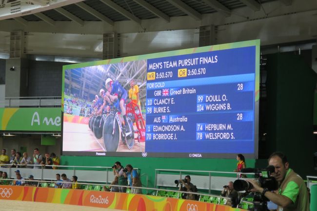 チームパシュート決勝