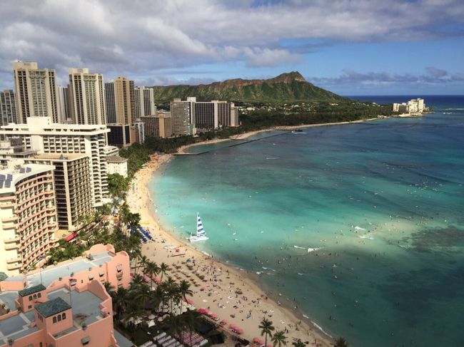 とうとう hawaii 到着です！<br />やっぱりこの景色サイコー<br />