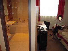 ブダペストに着いて初めてのホテル。