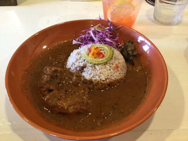 スパイスが効いていて美味しい。<br />橙café