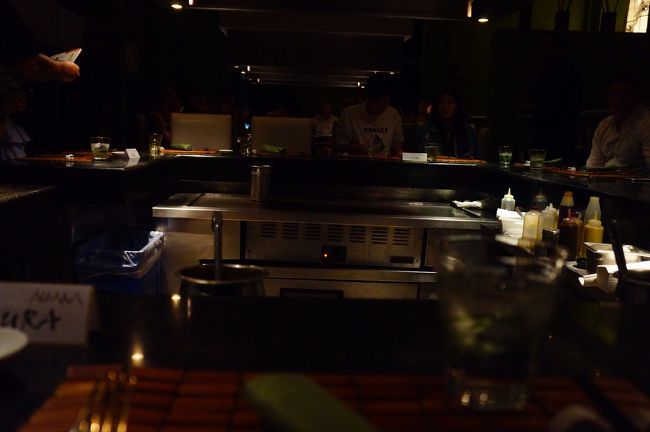 ダンスを楽しんだ後は、予約していた鉄板焼き！<br />ところが、酒に強い私なのですが、昼間の暑さに加えてさっきのテキーラが突然私を襲ってきまして…貧血起こしてあえなく途中退席です。食べられなかった｡。。