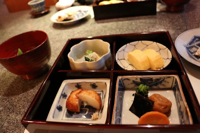 旅館の朝ごはん、大好き。