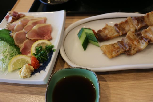 薩摩地鶏？？<br /><br />反省点も多かったけど、美味しい食事にお酒、楽しい鉄道旅、良い温泉と楽しい2泊3日の熊本&amp;鹿児島旅行でした！