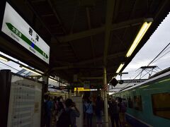 17:27 485系「ニューなのはな」ラストラン「快速リゾートあわトレイン」は君津駅に到着です