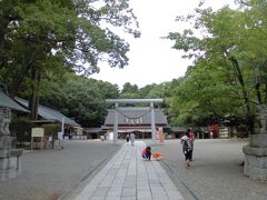 東照宮出て、偕楽園行のバスに飛び乗る！

常盤神社に着いた！