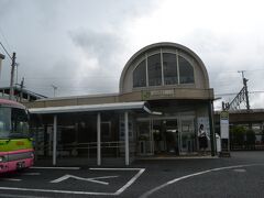 かわいらしい駅舎です。