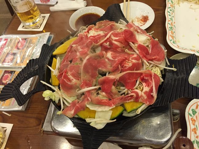 ジンギスカン食べ放題<br /><br />生ビールが美味しい！！