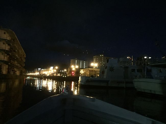 あっという間に日がおちました。<br />小樽の歴史も話してくれるし、運河クルーズおすすめします。