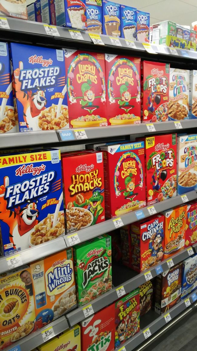 シリアル達。<br /><br />あれは不味い。ほら それ。