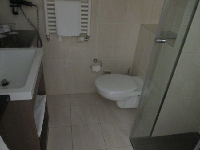 bathroom<br /><br />市内の公共交通機関が無料になる名刺をもらい使いました！