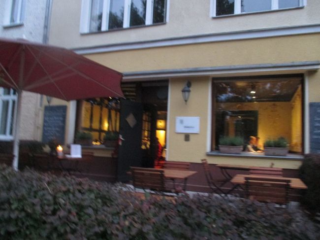 Restaurant Bieberbau<br /><br />ミシュランのレストランで夕食<br /><br />近郊電車と地下鉄で行きました