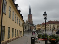 リッダーホルム教会へ
聳え立っているので、遠くからでもわかります
