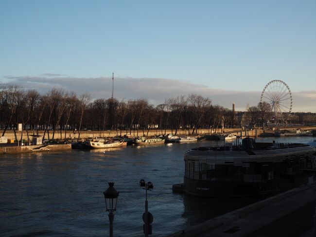 セーヌ河。<br />いつきても、じわっと感動するんです。