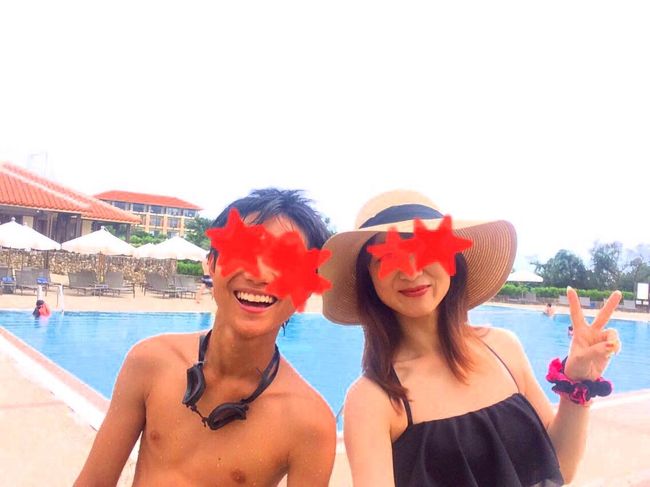 <br /><br />もちろん、プールも入りました！<br /><br /><br />子供は 元気やなぁ…