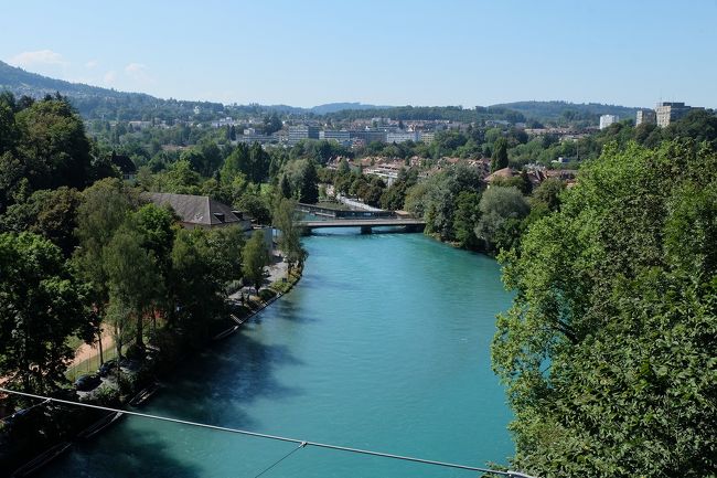 キルヒェンフェルト橋からアーレ川<br /><br />