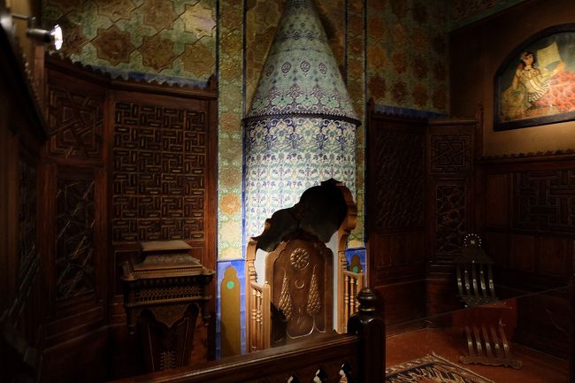 イスラム関係の展示があります。