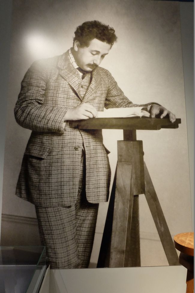 アインシュタインは立って読書していたそうです。