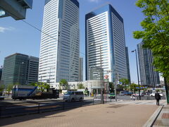 豊洲駅前の風景