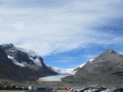 Columbia Icefieldに到着
