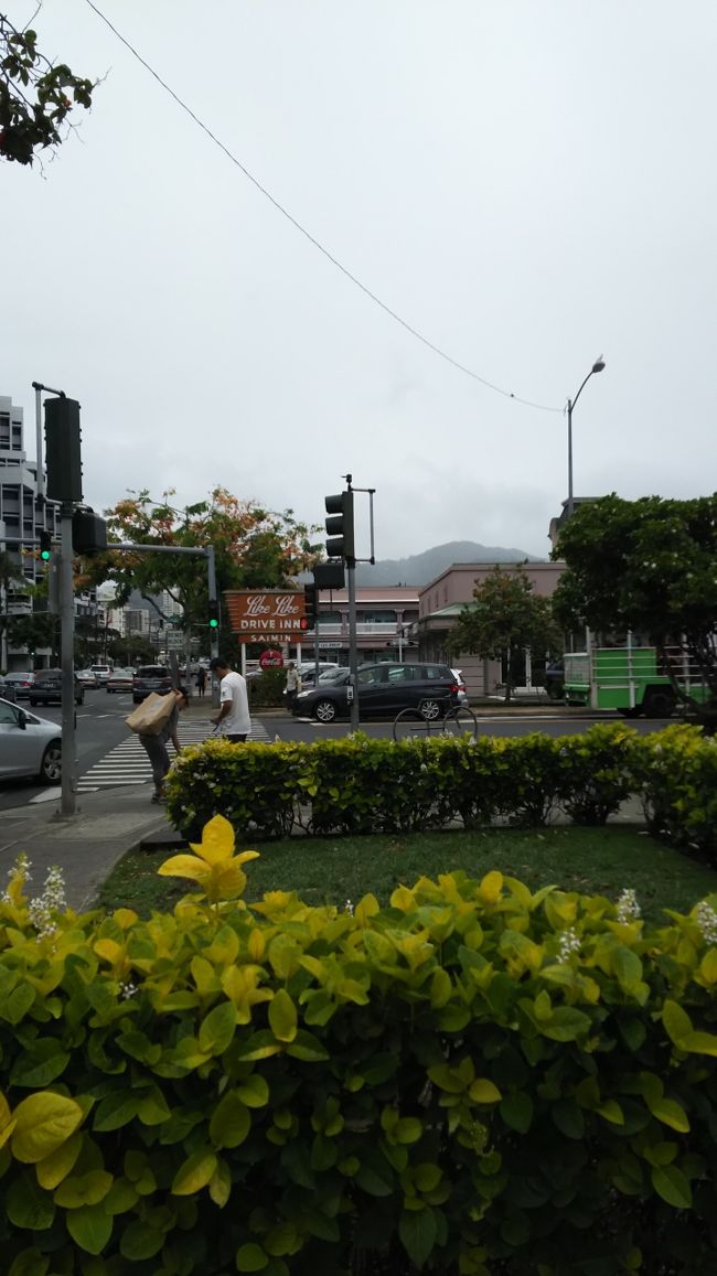 ウォルグリーンからずっと真っ直ぐ歩いて来ましたよ。