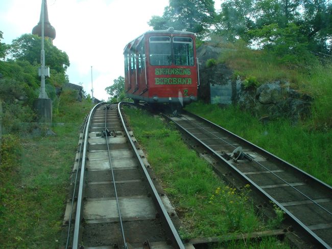 上からちょうど下ってくる。