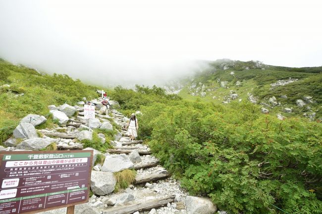 さすがにここから更に上に登る体力はありません。<br />でも老若男女問わず、皆ガンガン登っています。