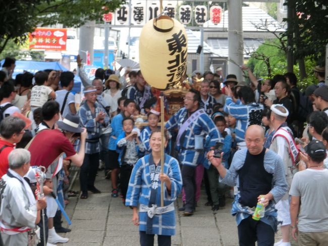 こども神輿が入ってきた