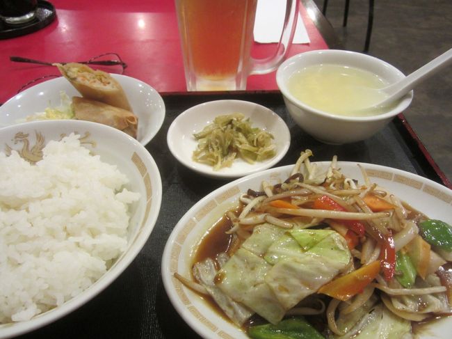 近鉄奈良駅近くの中華屋さん、上海楼。不思議なくらいイマイチでした。