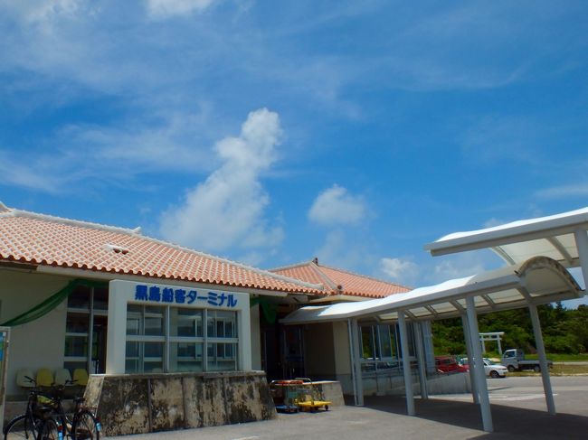 船が来ない時間は、港には誰もいません。