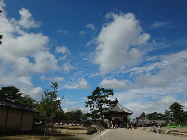 興福寺　南円堂　西国三十三所第9番札所<br />春の日は 南円堂に かがやきて 三笠の山に 晴るるうす雲<br />法相宗大本山 	開基 	藤原冬嗣<br />御本尊 	不空羂索観世音菩薩像<br />南円堂は年1回10月17日のみ特別開扉<br />北円堂は2016/10/22-11/13に特別開扉