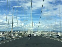 神戸方面へ明石大橋を走行中
天気も良く楽しい時間をありがと