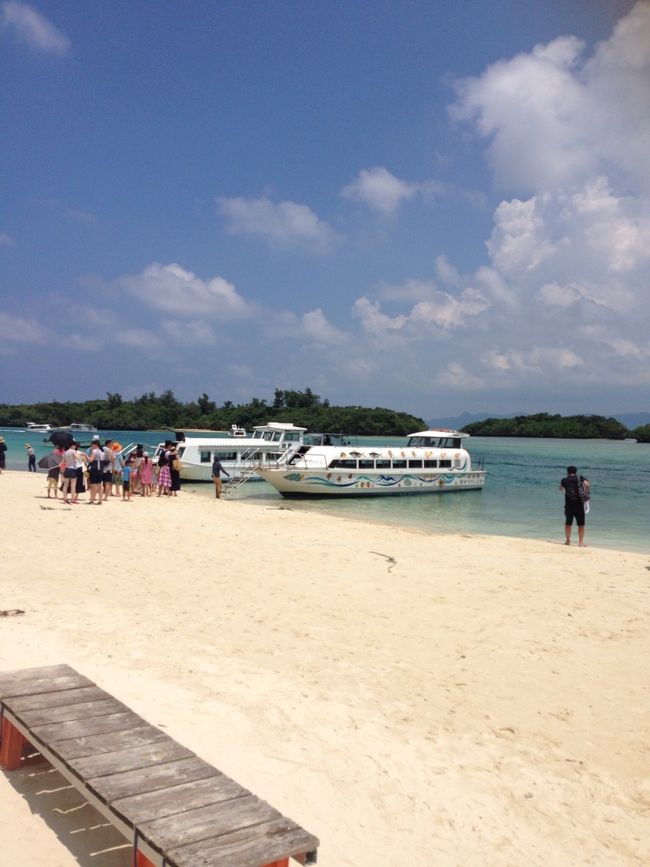 川平湾のグラスボート2