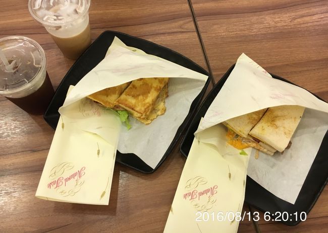 4日目  最終日<br /><br />Mr.Lin's 三明治（6:00～15:00） へ。