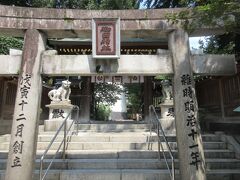 櫛田神社　川端商店街の方から