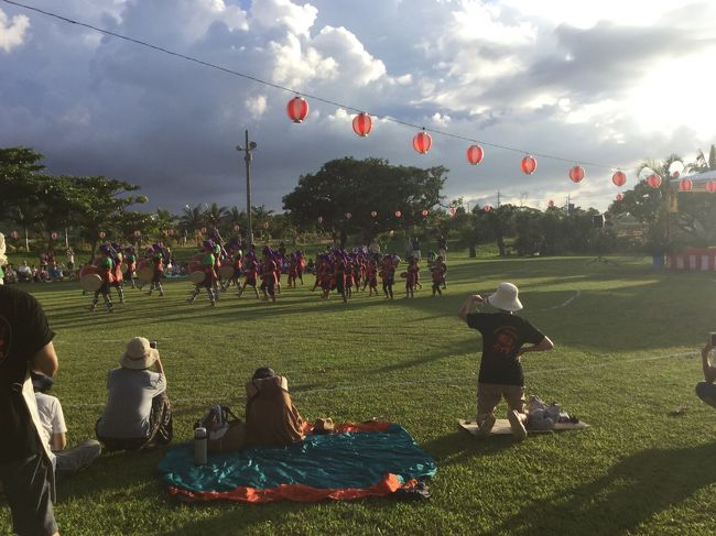 子供さん達のエイサー。<br />可愛いっ！