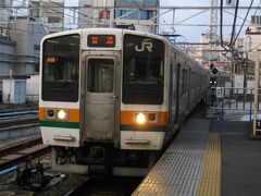 上野からは211系の宇都宮行に乗車。
当時はまだ211系が珍しくない時代。