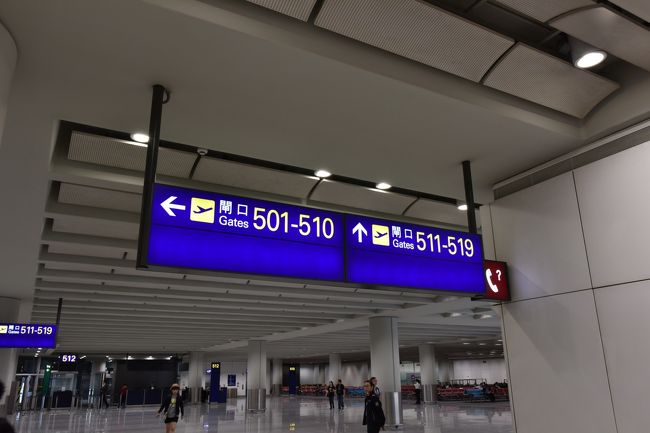 そろそろ５０９ゲートへ向けて移動します<br />たくさんゲートがあるメインの場所からバスで移動します